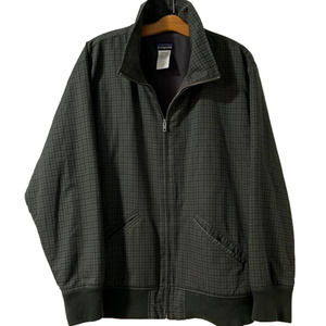 𝅺PATAGONIA vintage size large mens full zip plaid jacket
